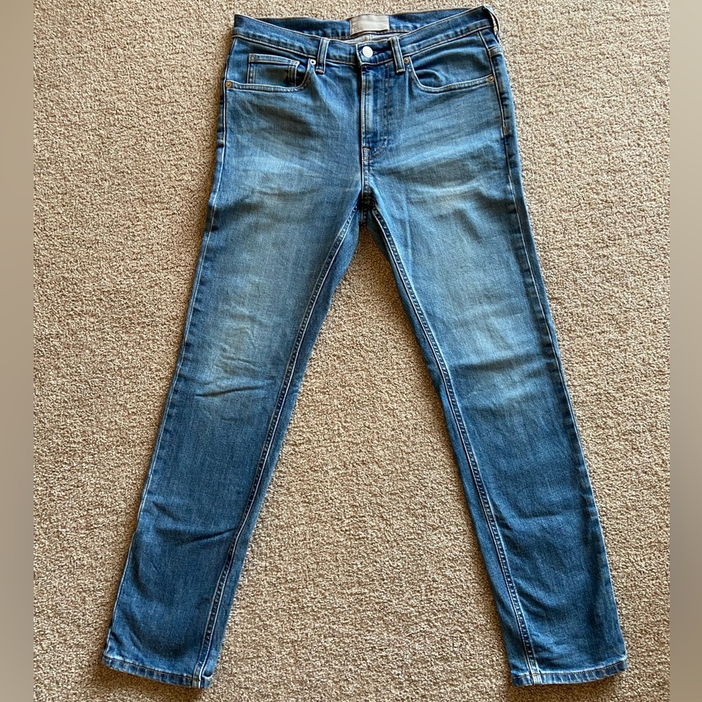 Everlane Light Wash Slim Fit Jean 30x30